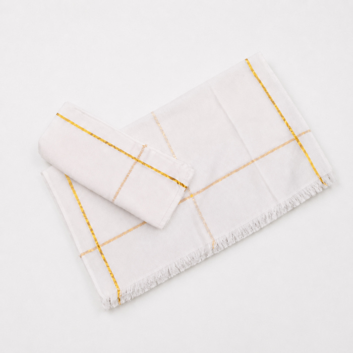 White Jari Towel